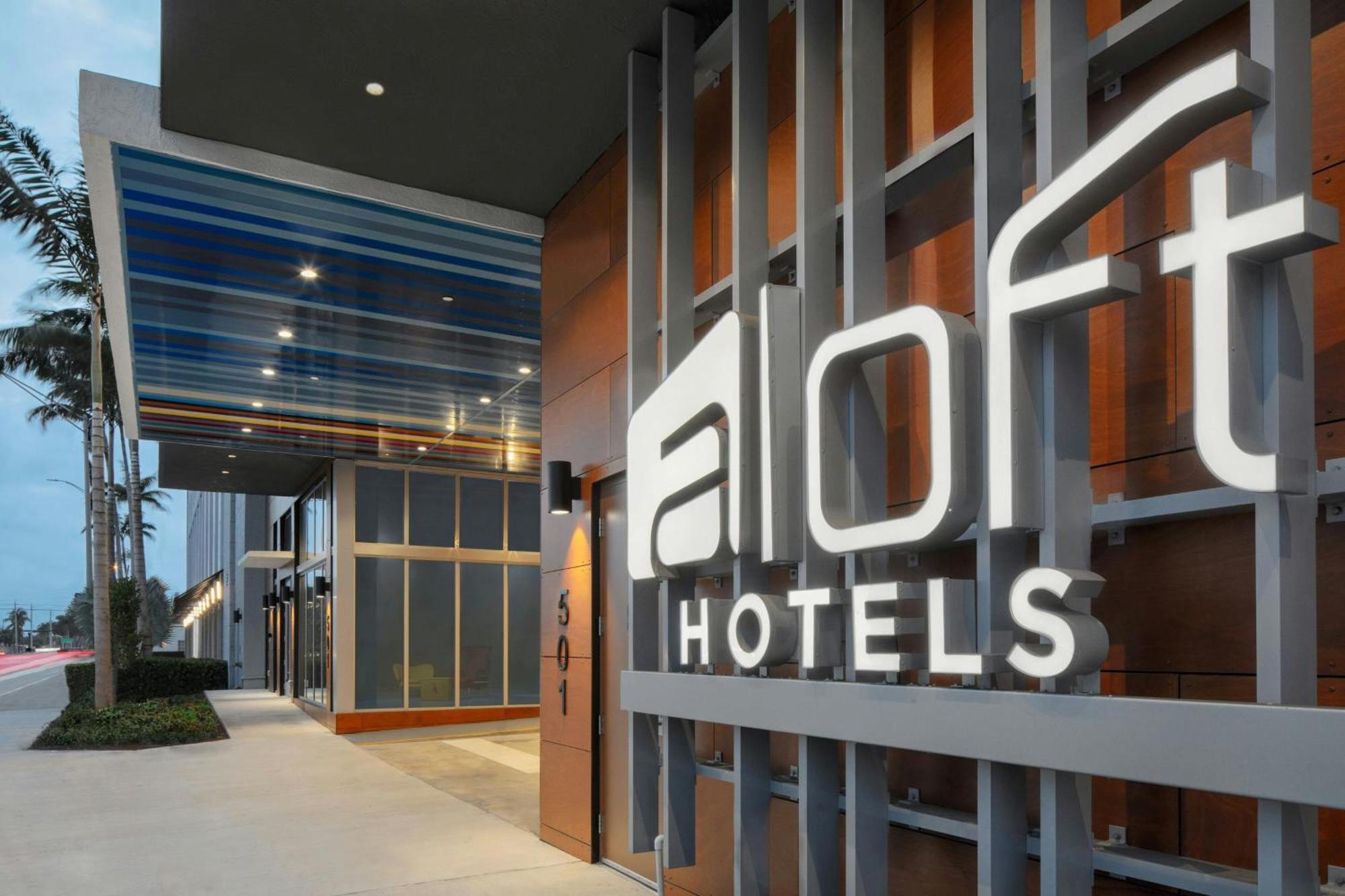Aloft Fort Lauderdale Airport & Cruise Port Exterior foto